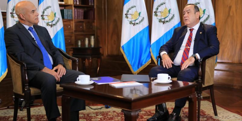 Presidente Alejandro Giammattei 
