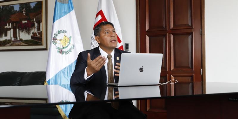 Oscar Pérez, viceministro de Desarrollo Sostenible.