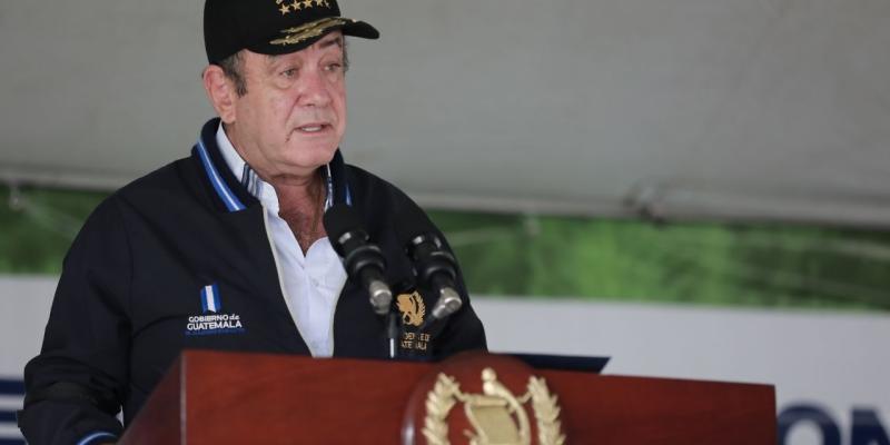 Presidente Alejandro Giammattei 