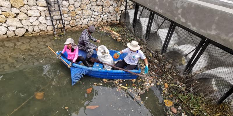AMPI promueve el saneamiento de las fuentes de agua en Flores, Petén