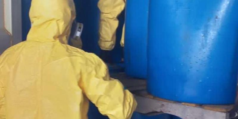 Trasladan 112.74 toneladas métricas de precursores químicos