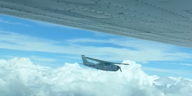 Ejército de Guatemala realiza vuelo de coincidencia con las Fuerzas Armadas de Honduras
