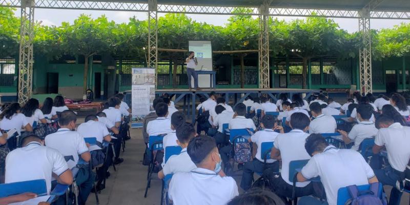 Estudiantes de La Blanca, San Marcos, inician formación como Guardianes Ecológicos