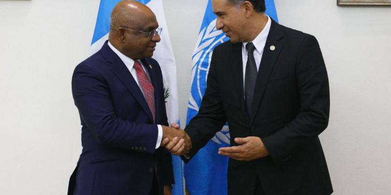 Presidente de la Asamblea General de la ONU reconoce esfuerzos del ministro Rojas en medioambiente