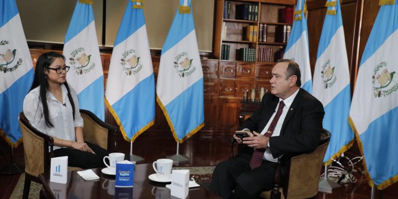 Presidente Alejandro Giammattei 