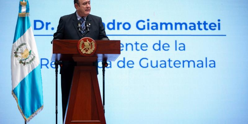 Presidente Alejandro Giammattei 