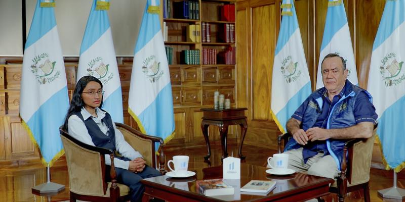 Presidente Alejandro Giammattei 