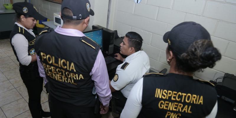 Denuncias contra agentes que recibe Inspectoría General  no sobrepasa el uno por ciento