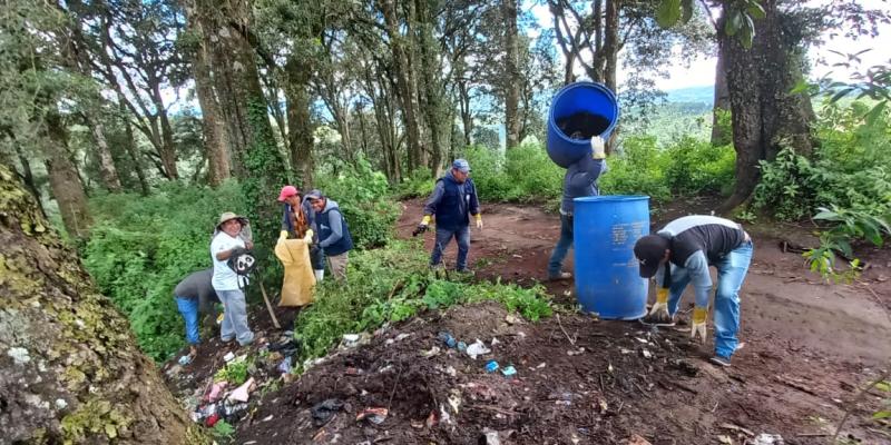 Eliminan basurero en Patzún en cumplimiento del Reglamento 164-2021