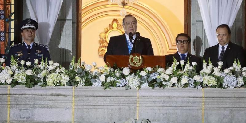 Presidente Alejandro Giammattei 