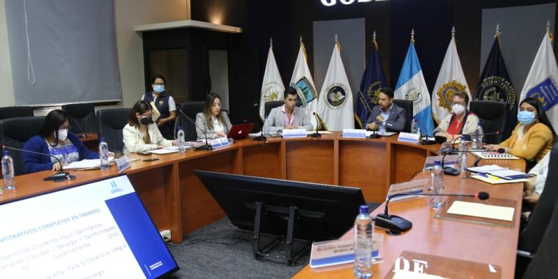 La Secretaria Presidencial de la Mujer Ana Leticia Aguilar Theissen
