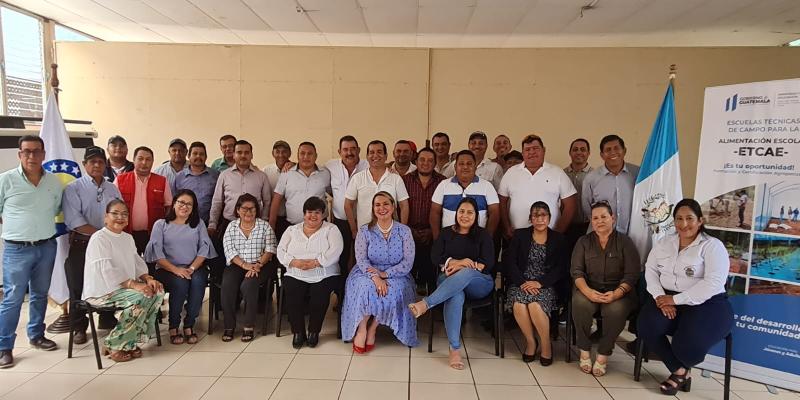 Ministerio de Educación realiza Taller Departamental Escuelas Técnicas de Campo para la Alimentación Escolar