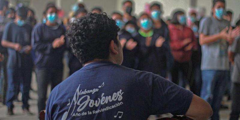 Los jóvenes participaron de forma entusiasta