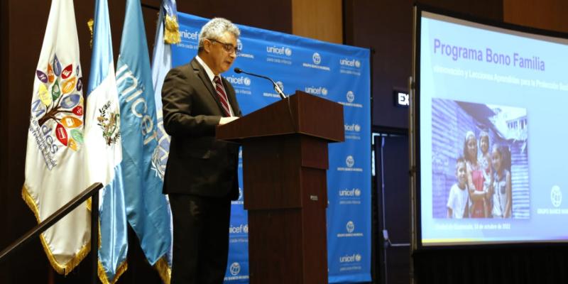 Mides, Banco Mundial y UNICEF presentan lecciones aprendidas del Bono Familia