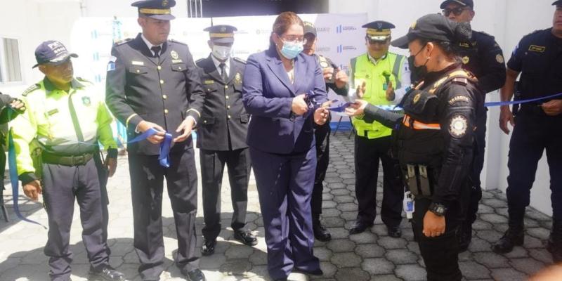 Inauguran sede del Departamento de Tránsito en Santa Elena Petén