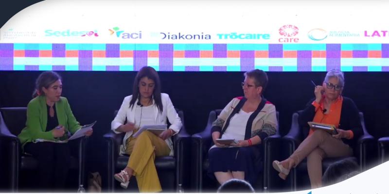 La Secretaria Presidencial de la Mujer Ana Leticia Aguilar Theissen