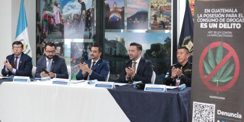 Lanzan campaña para evitar la comisión de delitos relacionados con la narcoactividad 