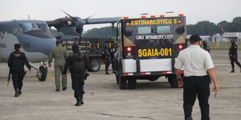 Incautaciones al narcotráfico sobrepasan los Q3 mil 850 millones en el país