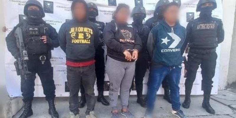 Implicados en el plagio de menor son detenidos por el Comando Antisecuestros