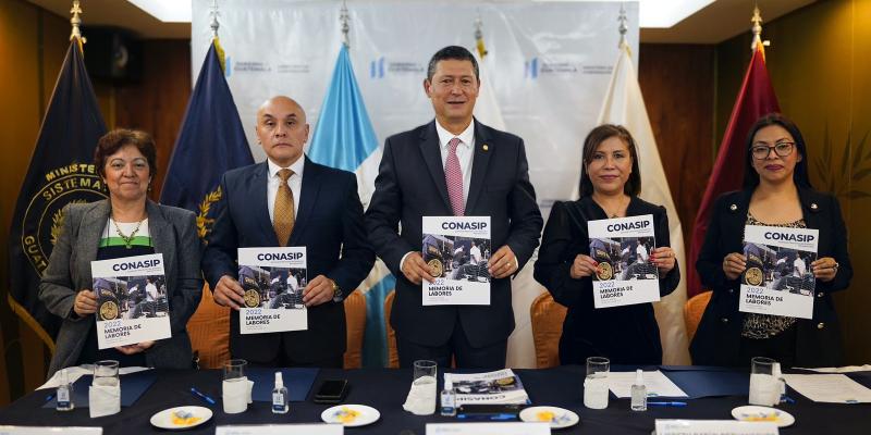 Presentan memoria de labores de la Comisión Nacional del Sistema Penitenciario