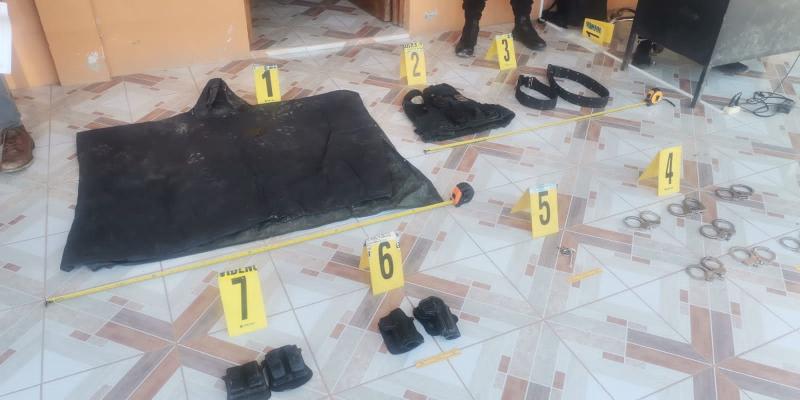 Fuerzas de seguridad continúan las diligencias en Izabal