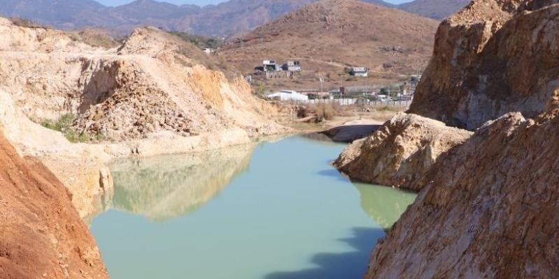 Viceministro del Agua coordina muestreo en la laguna que se formó en Jutiapa