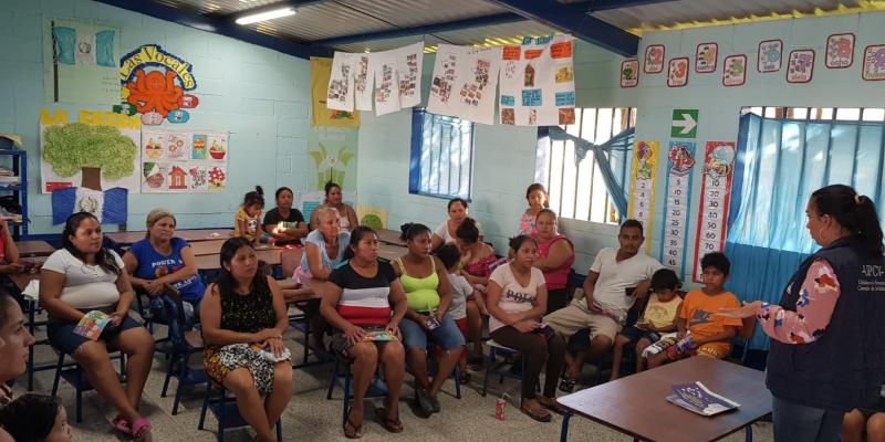 Realizan actividad educativa de prevención a varias comunidades de Quiché