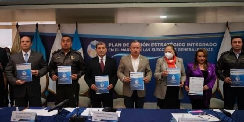 Mingob presenta al TSE el Plan Estratégico para las Elecciones Generales 2023