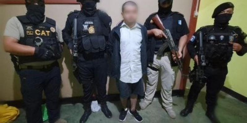Pandillero salvadoreño es capturado por CAT en Chimaltenango