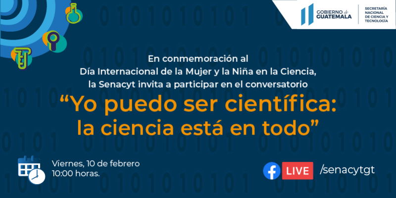 Conversatorio "Yo puedo ser científica: la ciencia está en todo"