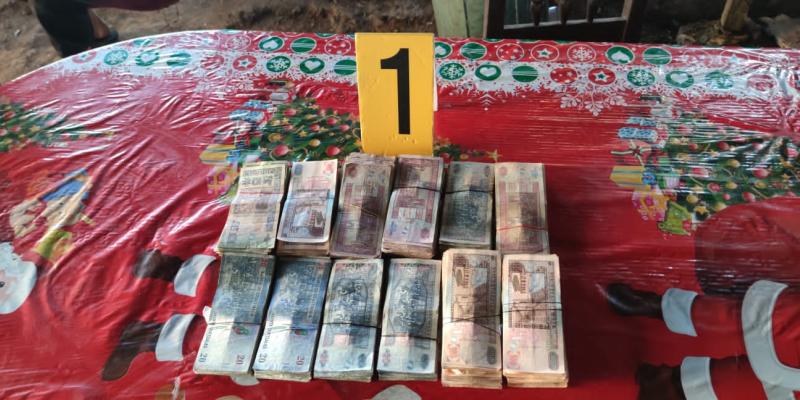 COP identifica a personas y decomisa indicios por robo a Caja Rural