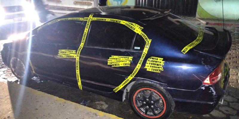 Consignan vehículo y capturan a presunto implicado en asalto a bus