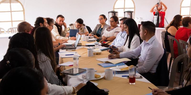 Reunión ordinaria con el objetivo de fortalecer el funcionamiento del Sistema Nacional de Información sobre Violencia contra la mujer 
