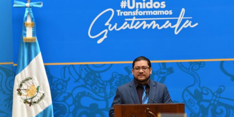 Luis Castro, Viceministro del agua del Ministerio de Ambiente y Recursos Naturales (MARN)