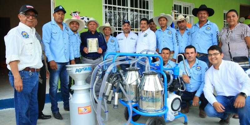 Fortalecen producción de leche en Quesada, Departamento de Jutiapa.