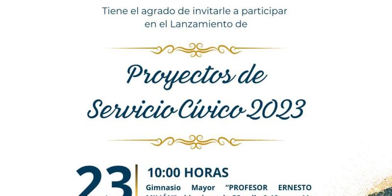 Proyectos de Servicio Cívico 2023