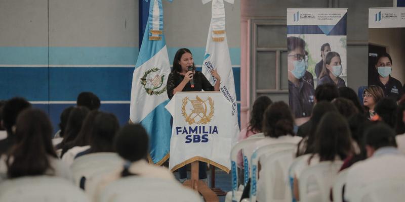 Gabriela explicó que la Familia SBS le cambió la vida