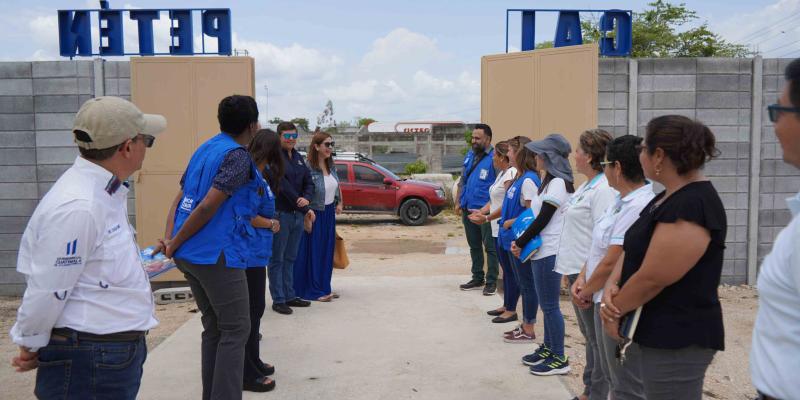 Las autoridades visitaron las instalaciones