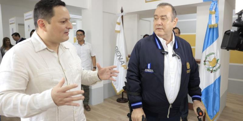 Presidente Alejandro Giammattei 