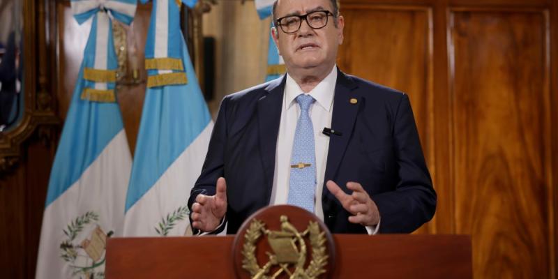 Presidente Alejandro Giammattei 