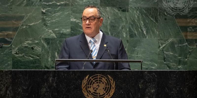 Presidente Alejandro Giammattei 