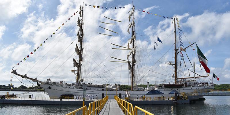 Visita oficial a Guatemala del Buque Escuela de la Armada de México, ARM “CUAUHTÉMOC”.
