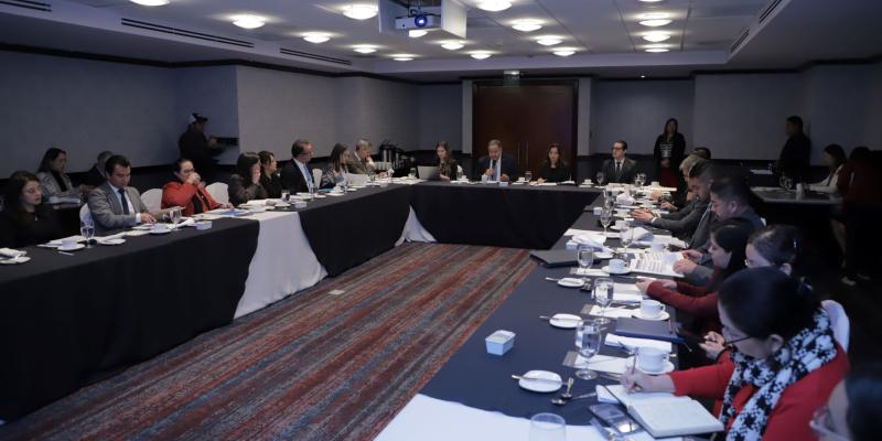 Reunión de trabajo entre el Sistema de Naciones Unidas y representantes de Gobierno.