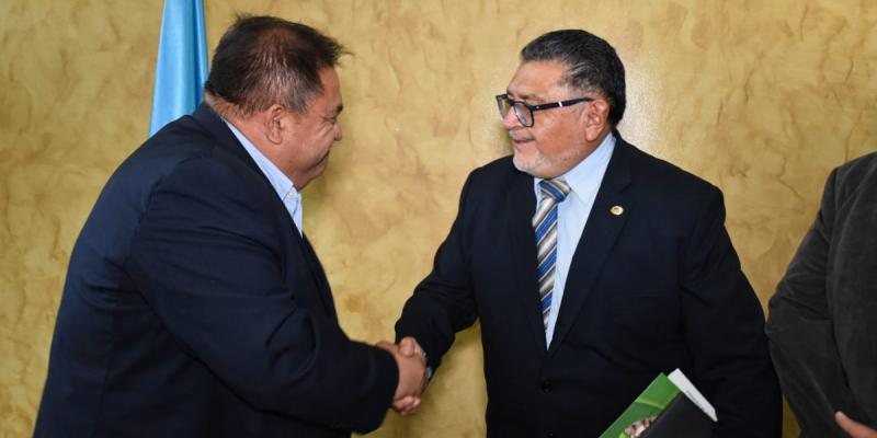 Titular del MAGA integra directivas del INAB y el Fondo de Tierras