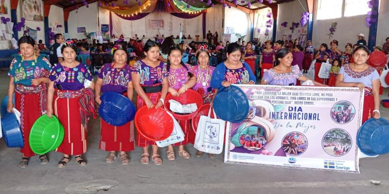 En Quiché conmemoran Día Internacional de la Mujer