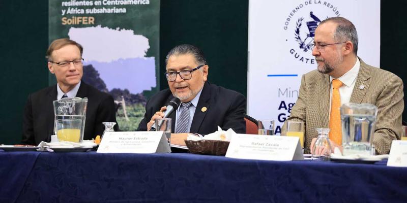 Guatemala inicia proyecto SoilFER para mejorar la productividad agrícola