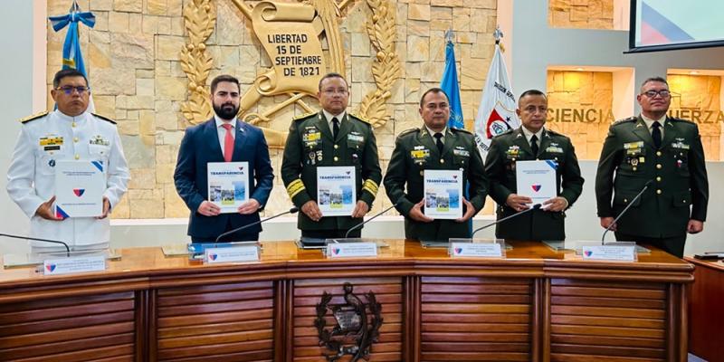 Presentación de la Política de Transparencia del Ejército de Guatemala.