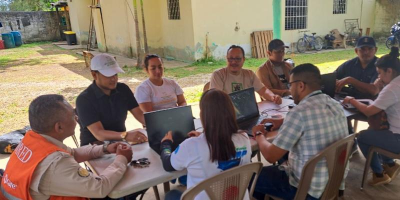 Se ejecutan múltiples acciones en atención a 23 incendios activos en Petén