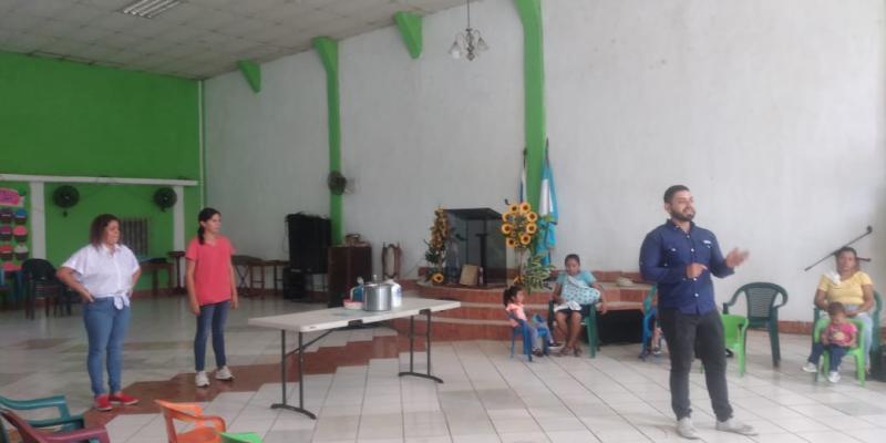 Fresco de güisquil y tortitas de berro: así promueven la alimentación saludable las COMUSAN de Suchitepéquez