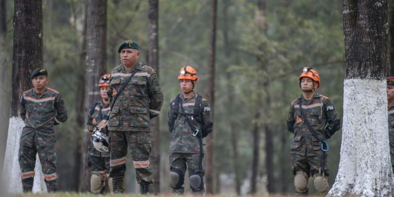 Entrevista elementos UHR Ejército de Guatemala